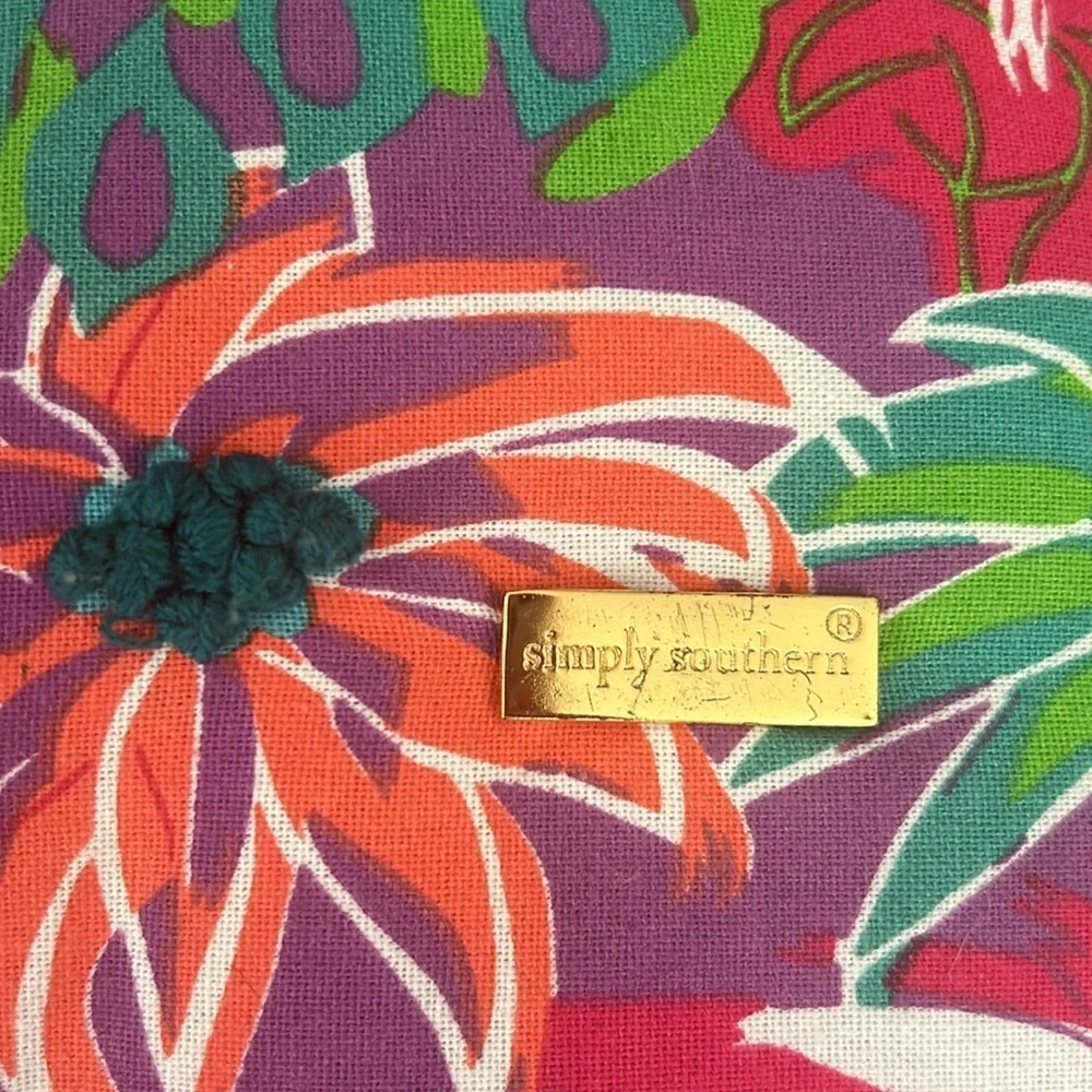 Simply Southern 18x18 Throw Pillow 1970 Look And Colors Mid Century Look Hippie